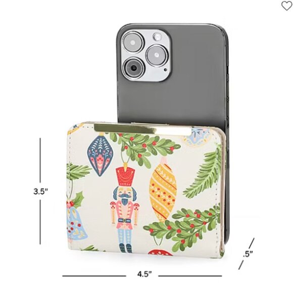 Mundi Mini Rfid Blocking Bifold Wallet Nutcracker - New with Tags! - Picture 5 of 5